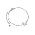 Harry Potter Glasses & Lightning Sterling Silver Bracelet
