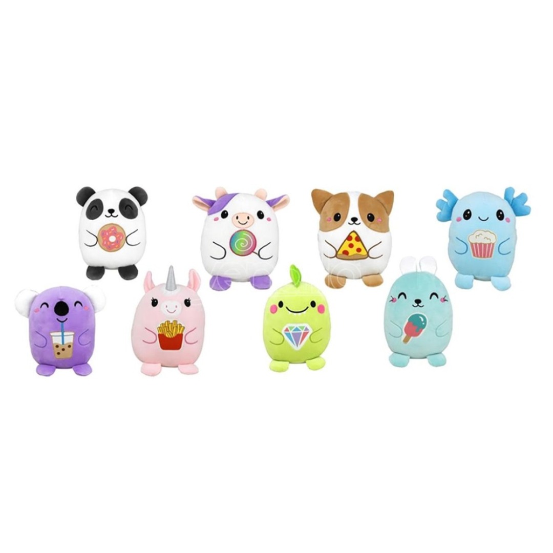 13cc7be16b25f974d2efd58fc8898868.jpg Mellow Kawaii Animal Yummy Friends Plush - Image 1
