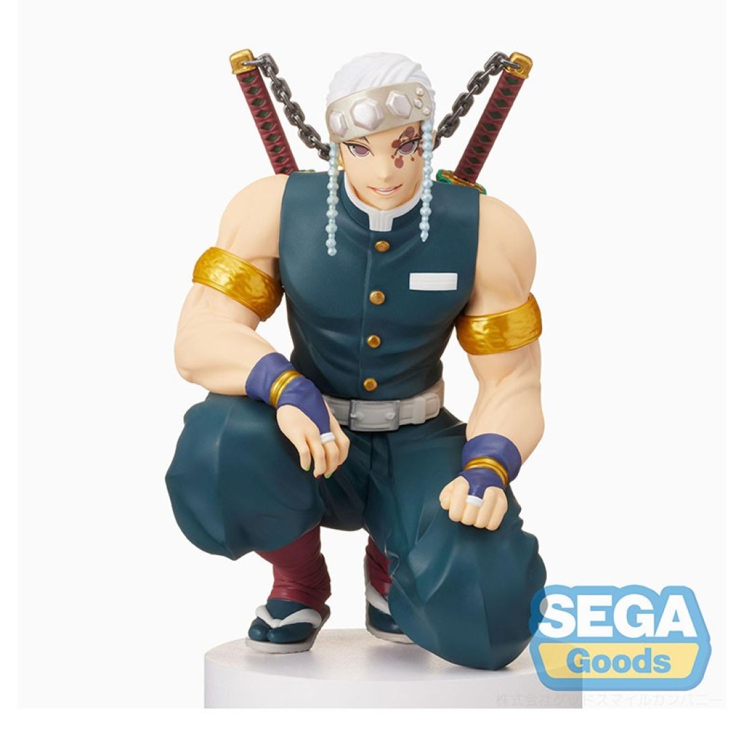14119dfff5828e53a81e78b8b9bccc9b.jpg Demon Slayer Tengen Uzui Sega Goods Figure - Image 1