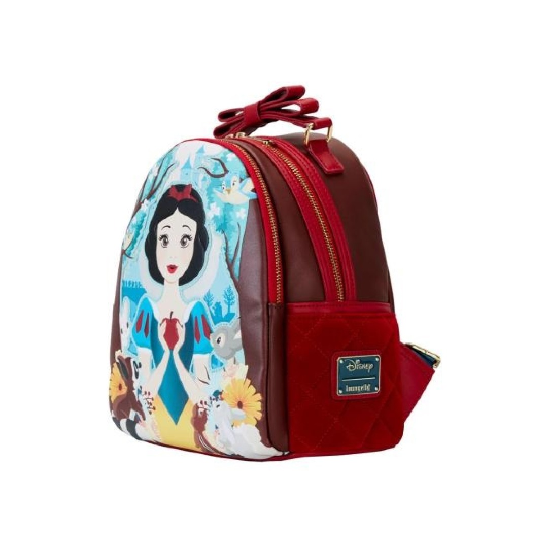 147cf6097048a60bb05ea79a21fa9a45-1.jpg Disney Snow White Apple Classic Loungefly Backpack - Image 1