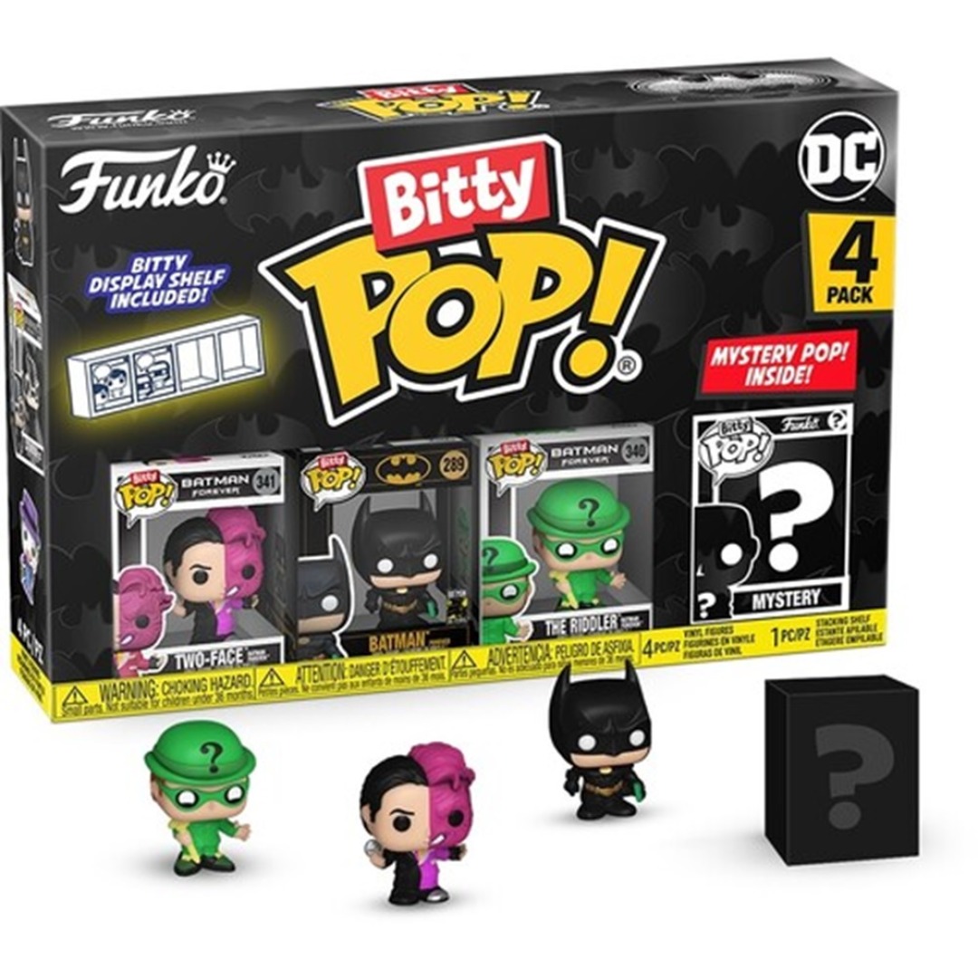 1513cd0dbf8ccb8a30b8dc2a13e7992a.jpg Funko Bitty POP! DC Two Face 4 Pack - Image 1