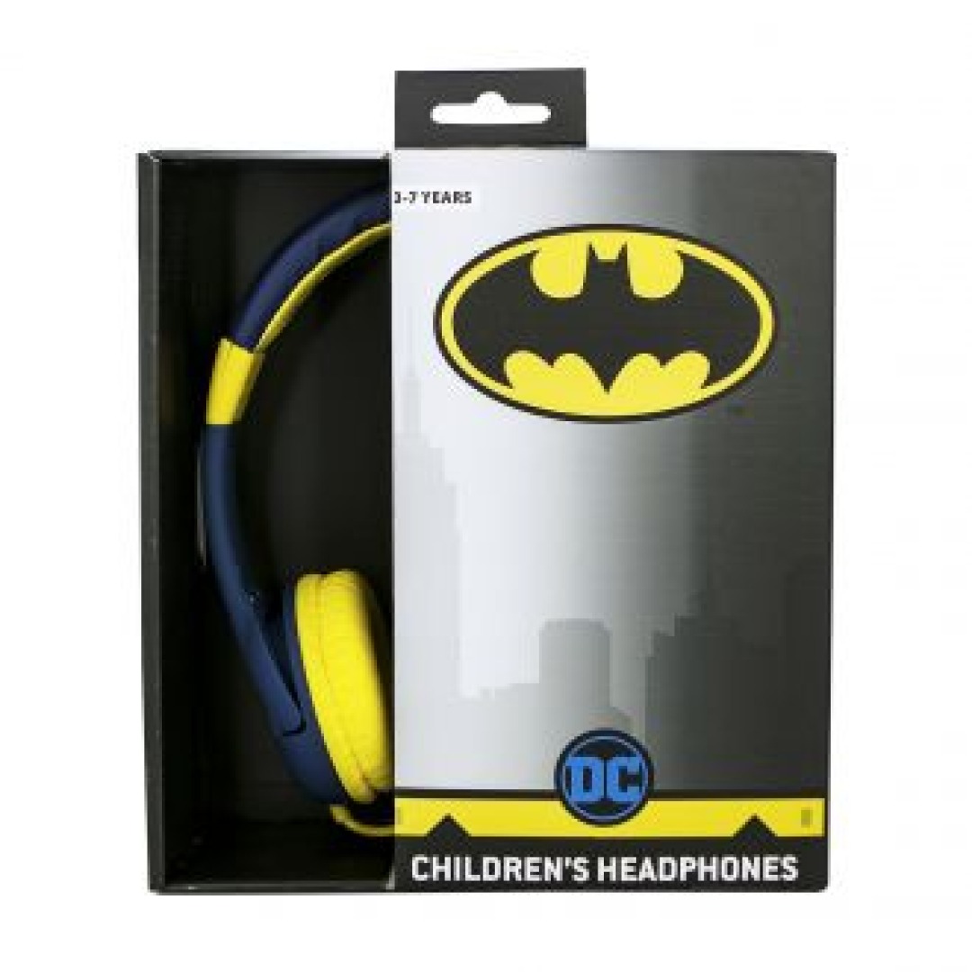 15f357cc9114d5c6f4047d2a90fc4a59.jpg Junior Headphones - Batman Bat Signal - Image 1