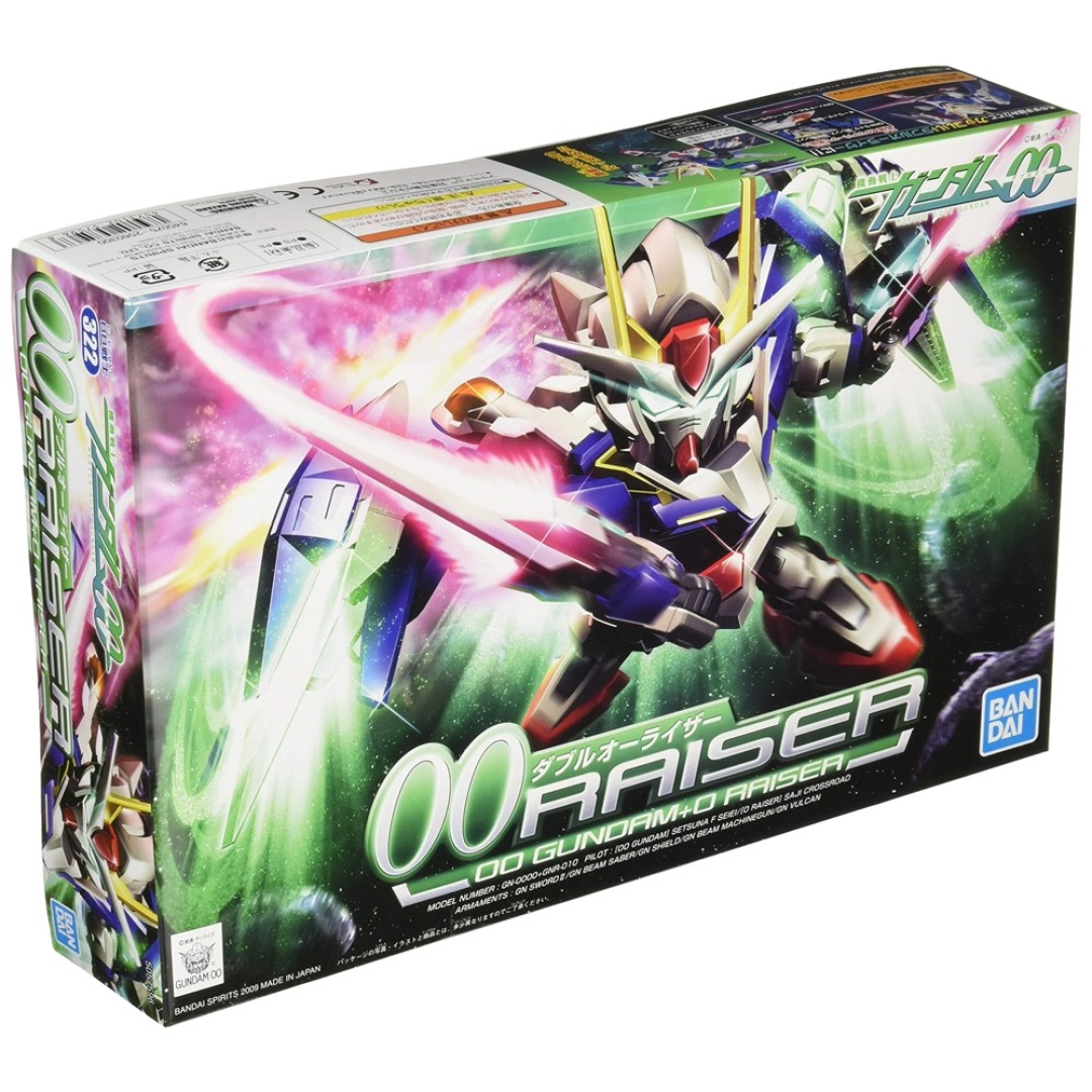 15fe128d108cfeb58d2fb050fbb234e7.jpg Gundam BB322 OO-RAISER Bandai Model Kit - Image 1