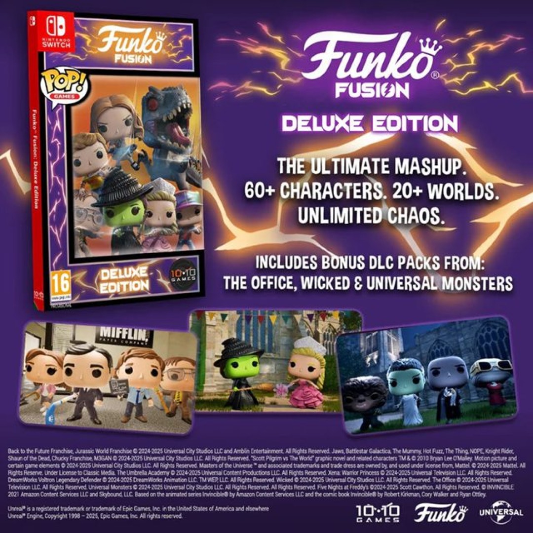 16369926d03f3cb8d9e7f3ff081bc186.jpg Nintendo Switch Funko Fusion (Deluxe Edition) - Image 1