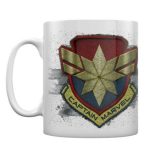 Captain Marvel Badge - Mug 300ml