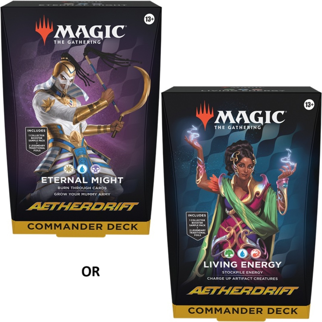 178494f484eb3d1357acfecfcfa2b59c.jpg Magic The Gathering TCG: Aetherdrift Deck (Random) - Image 1