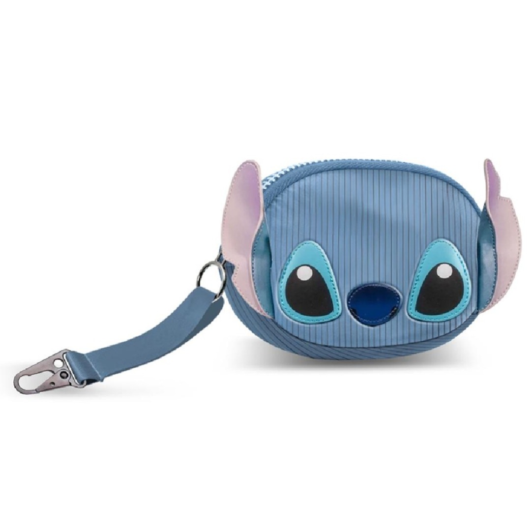 185925d54155b6b053a846a9f9aa357f.jpg Disney Stitch Heady 'Pill' Corduroy Coin Purse - Image 1