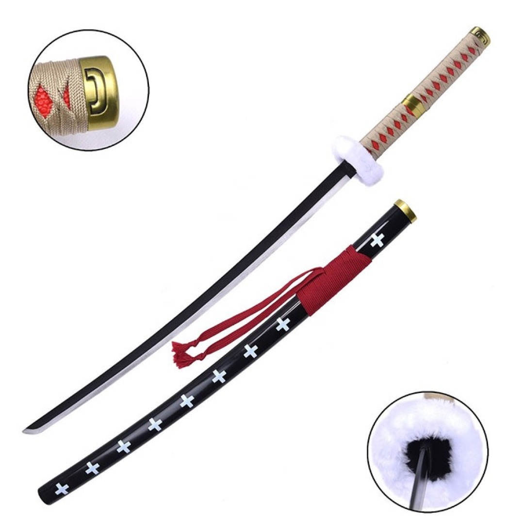 1913e82e3073858aecf4245ea46e9781.jpg One Piece Kikoku Black & Red Katana Replica - Image 1