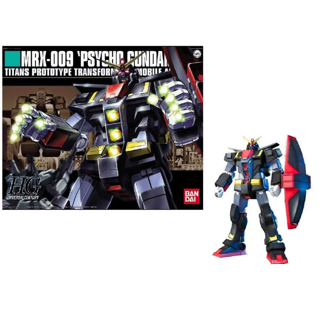 19731f1d906e15aa470a54846cd70f43.jpg Gundam HGUC 1/144 Gundam Psycho Bandai Model Kit - Image 1