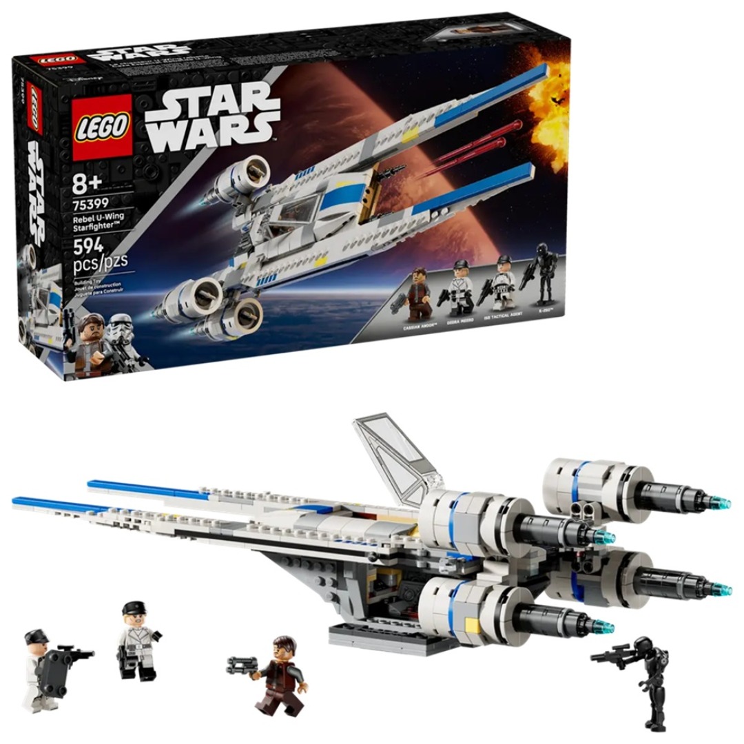 1a16634cd72fa9a4aea2f74491a3485a.jpg LEGO Star Wars 75399 Rebel U-Wing Starfighter - Image 1