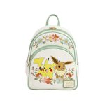 Pokemon Pikachu & Eevee With Flower Loungefly Backpack