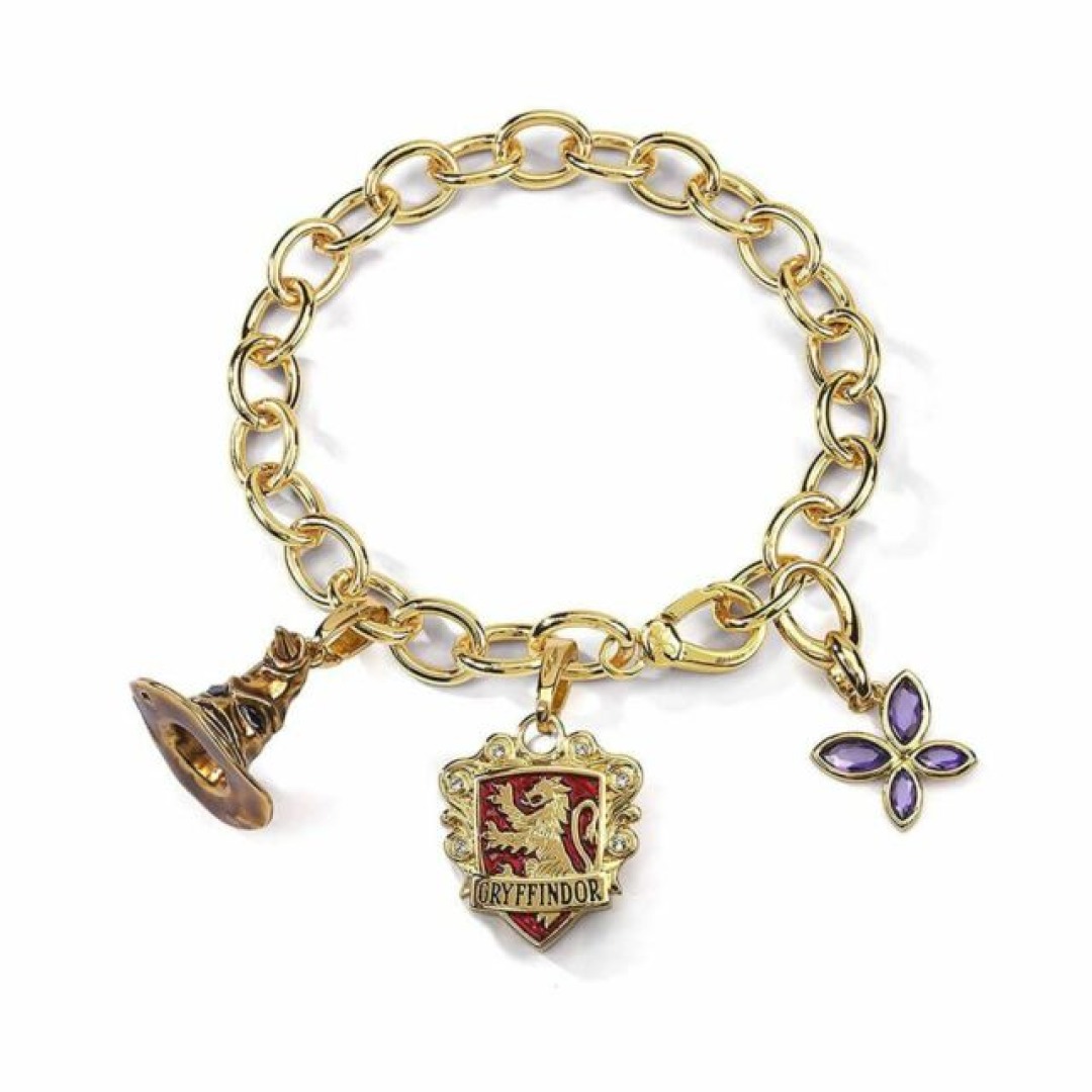 1ad380448e5296adc6fecaa96192b702-1.jpg Harry Potter Gryffindor Lumos Charm Bracelet - Image 1