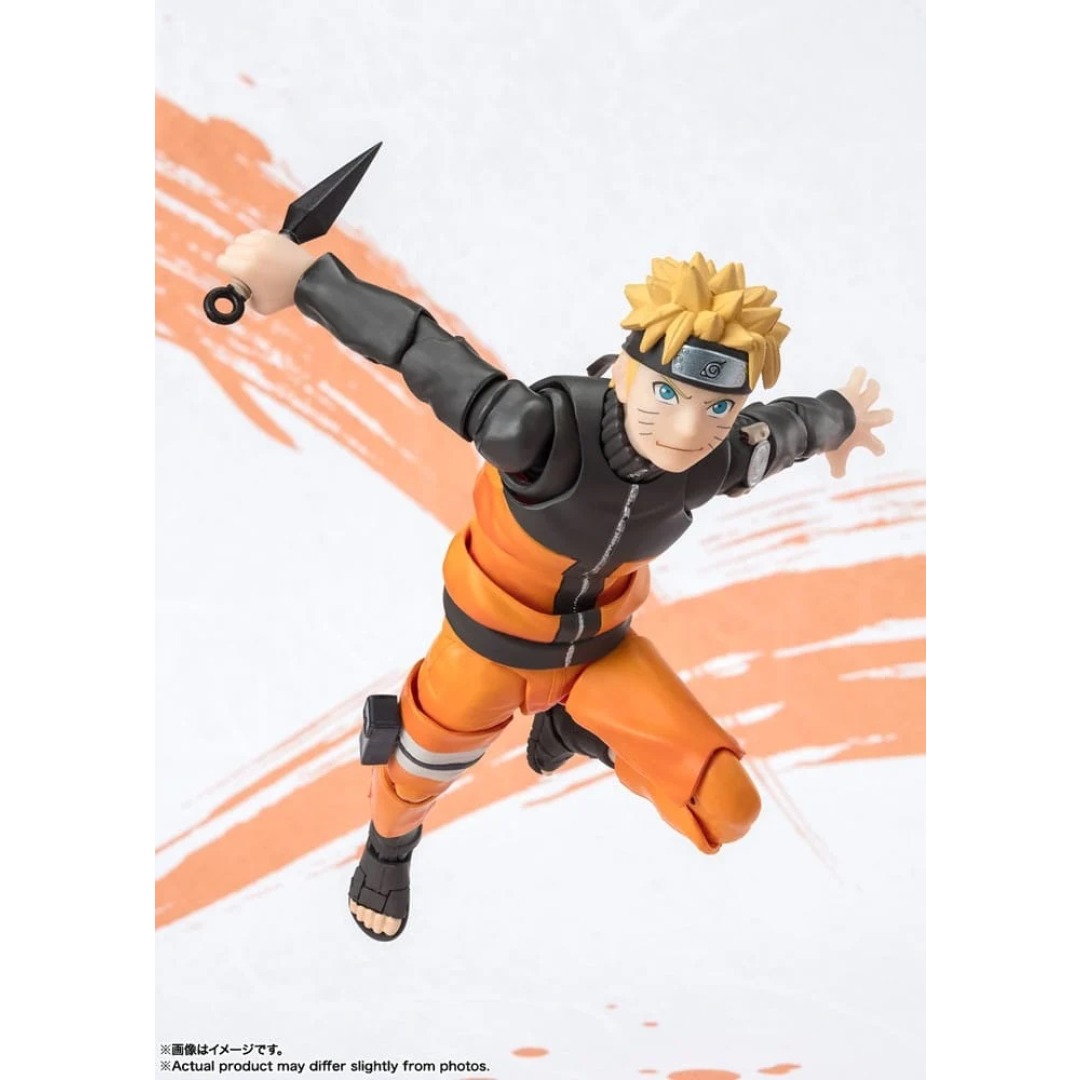 1b5841bdfa2e137af591d37d5e748bc6.jpg Naruto Shippuden Naruto "OP99 Edition" S.H. Figuarts Bandai Figure - Image 1