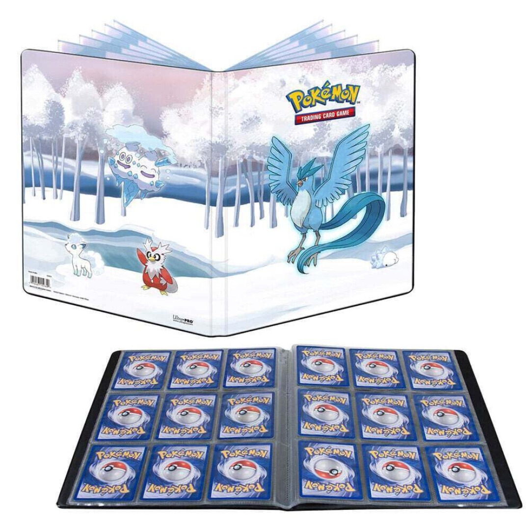 1c8b8a854192acda35243f7f7764884f.jpg Ultra Pro Pokemon Gallery Series Frosted Forest 9 Pocket Portfolio - Image 1