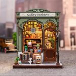 DIY Miniature House Gallery Bookstore