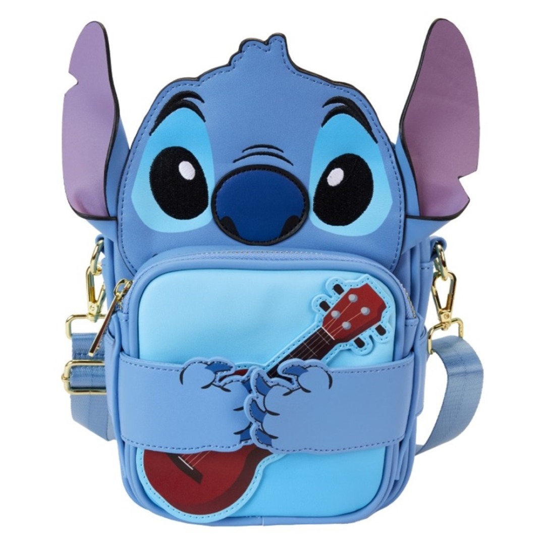 1d0c91204bd8a7afebbb23930799fc87-1.jpg Disney Lilo & Stitch Camping Crossbuddies Loungefly Bag - Image 1