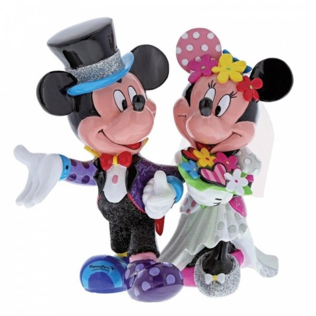 1d14e4fde57f78a5fbcb1d93fa5d9cd6-1.jpg Disney Mickey & Minnie Wedding Britto Figurine - Image 1