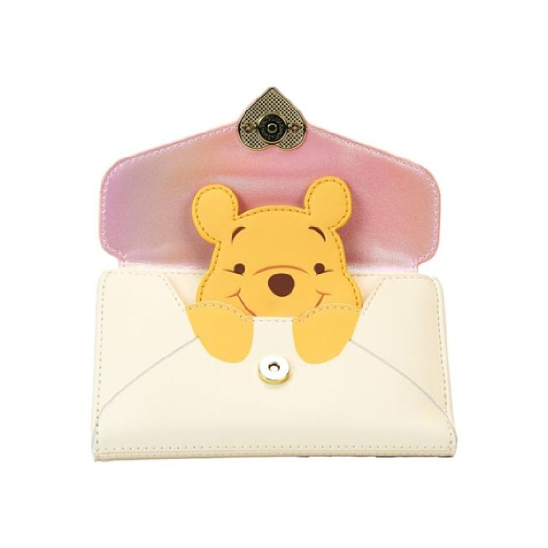 1d44b9046c602c02b3b6258e59072195.jpg Disney Winnie The Pooh Love Letter Loungefly Wallet - Image 1