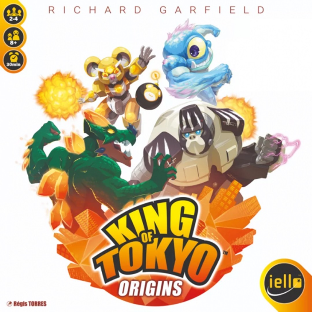 1eb0a591d170c24b4636a260fb34cf2c.jpg King of Tokyo Origins Board Game - Image 1