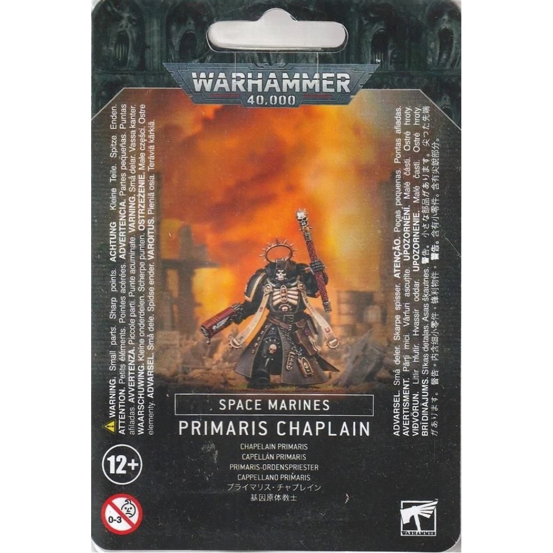 1ec68396be6f6504979e76fdf1f05c03.jpg Warhammer 40,000 Space Marines Primaris Chaplain (48-62) - Image 1