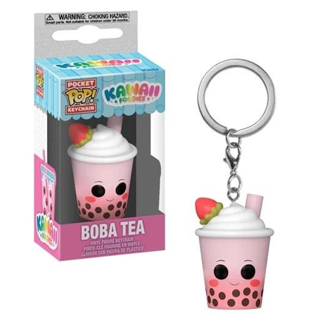 217549b69be38f4761da61628b0b210f.jpg Pocket POP! Keychain Kawaii Foods - Boba Tea - Image 1