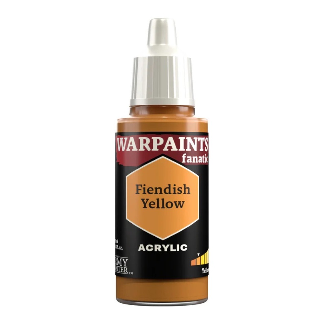 21de732684c98d4d4c8aaf22d72ec4e6.jpg The Army Painter Warpaints Fanatic: Fiendish Yellow - Image 1