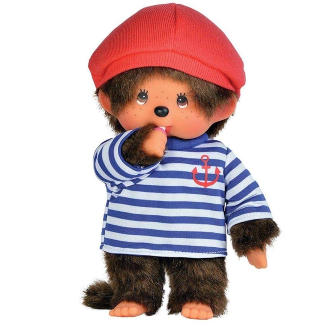 21f4b9507863c20e1e1960cd8c26abbf.jpg Monchhichi Sailor Plush 20cm - Image 1