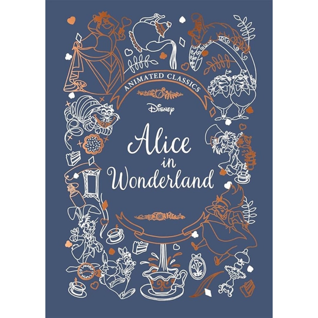 232eabb6242a6bc8911254fb7df56d47.jpg Alice In Wonderland: Disney Animated Classics Book - Image 1