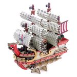 One Piece Red Force Wood Model Kit