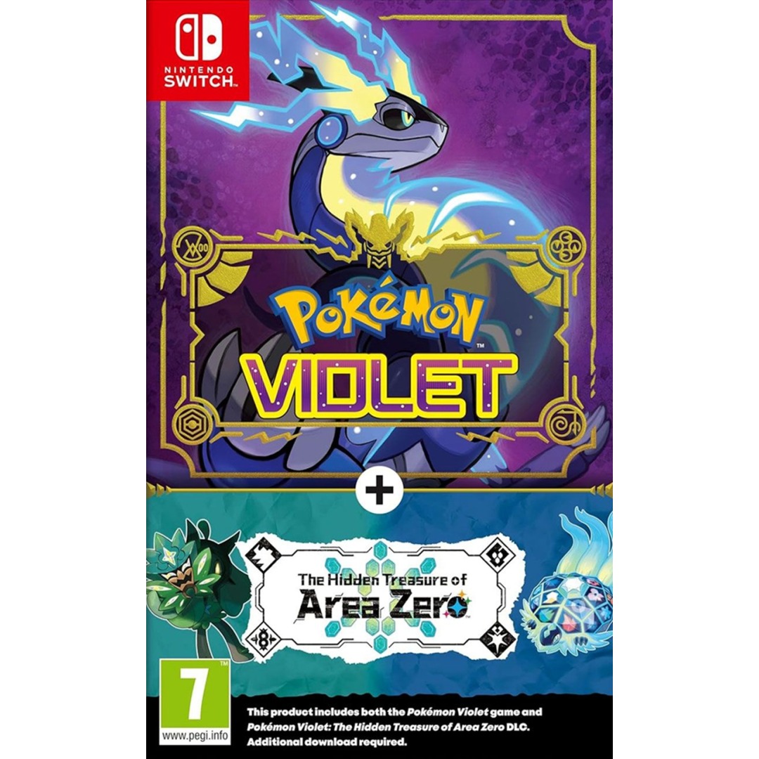 23bb952d65a7f3a44ba9732364a811ba.jpg Nintendo Switch Pokemon Violet + The Hidden Treasure of Area Zero - Image 1