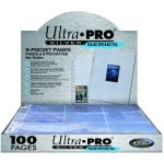 Ultra Pro Silver Series 9-Pocket Pages (100 Pages)