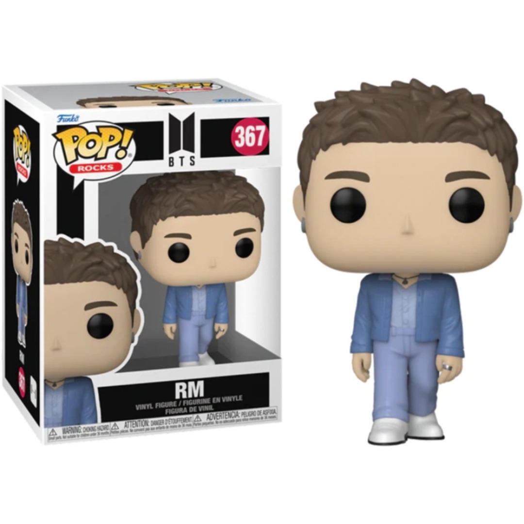 2547231763f74b175b12da44f8dea9d4.jpg Funko POP! BTS N° 367 - RM - Image 1