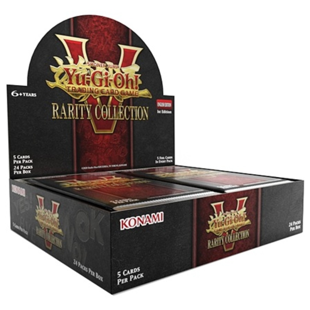 264020cae6b5a5479bae4e2c78995dc4.jpg Yu-Gi-Oh! TCG: Rarity Collection 5 Booster Box - Image 1
