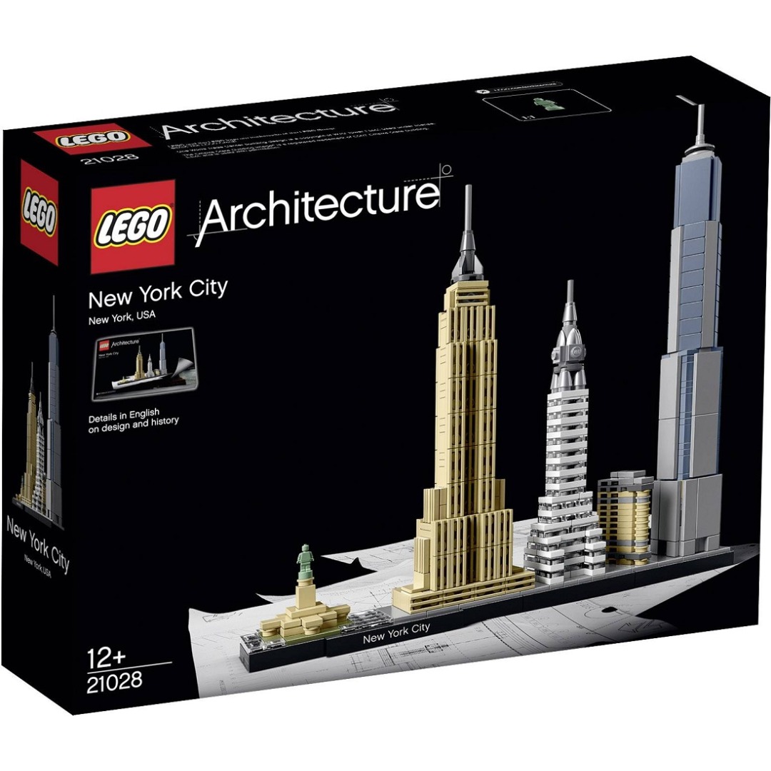 26cade9cff67329d52bb795f133464d2.jpg LEGO Architecture 21028 New York - Image 1