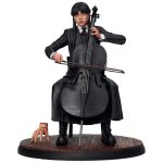 Wednesday With Her Cello Figure