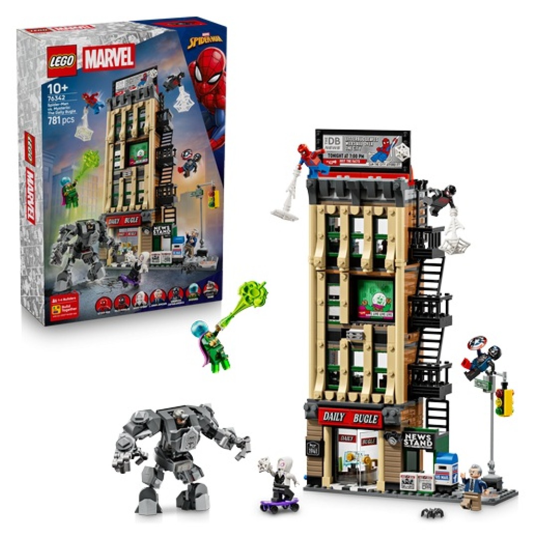 2749a25954f80f72021eac165acf503d.jpg LEGO Marvel 76342 Spider-Man vs Mysterio - Image 1