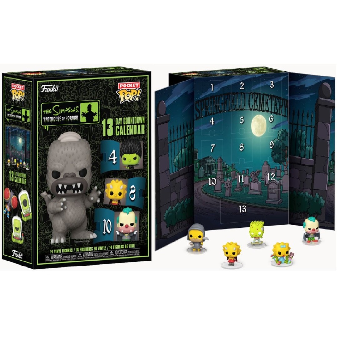2749b901488e4acb63f5396204416acd.jpg Funko Advent Calendar The Simpsons Treehouse Of Terror 13 Day - Image 1