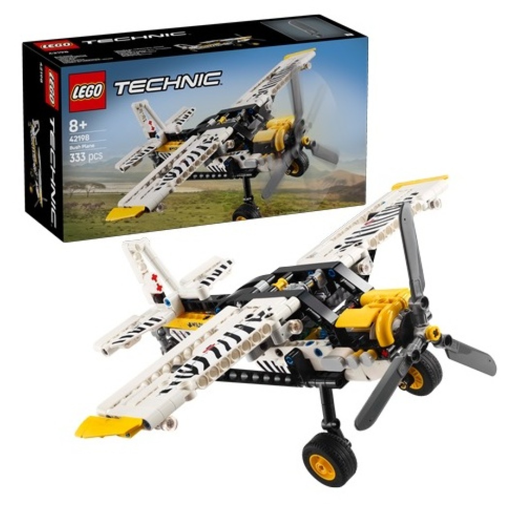 27503a70f18b0e43bb6a5de7b157caef.jpg LEGO Technic 42198 Bush Plane - Image 1