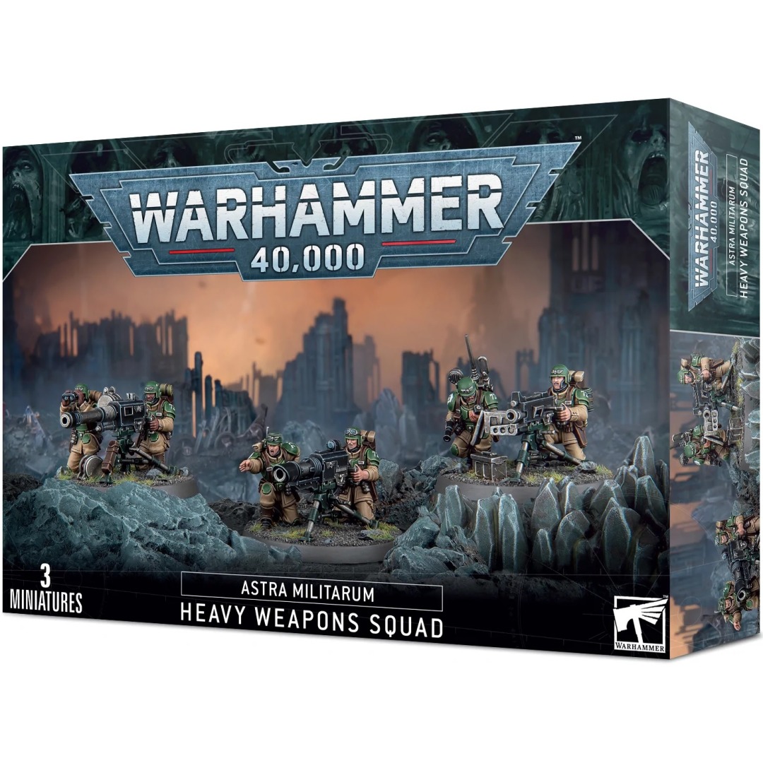 27a718cab9011c51552448ed6ba2e1b2-1.jpg Warhammer 40,000 Astra Militarum Heavy Weapons Squad (47-19) - Image 1