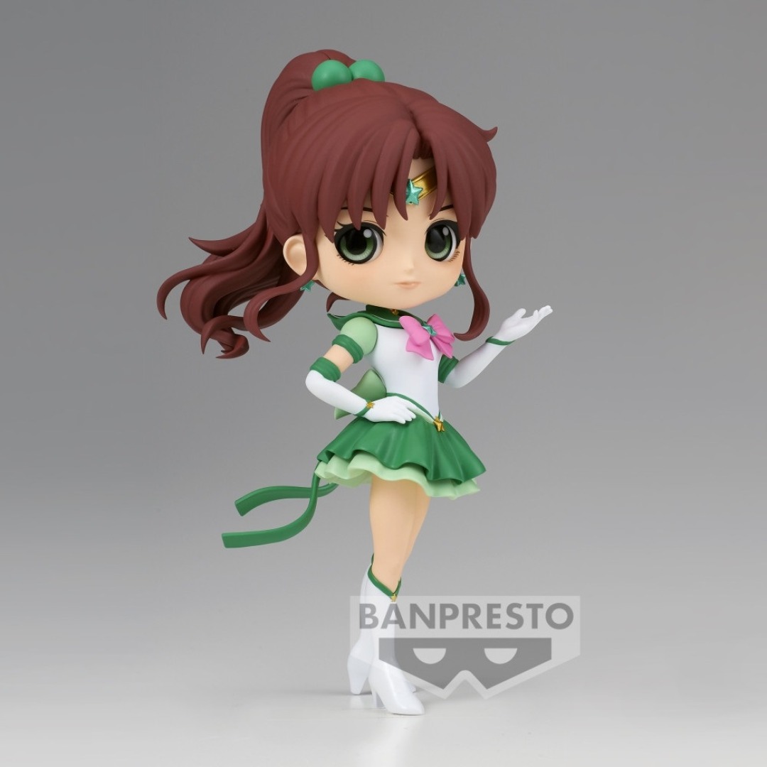 27b8e60f8840d85f4cf1dcdb595b145d-1.jpg Sailor Moon Cosmos The Movie Eternal Sailor Jupiter Q Posket Banpresto Figure - Image 1