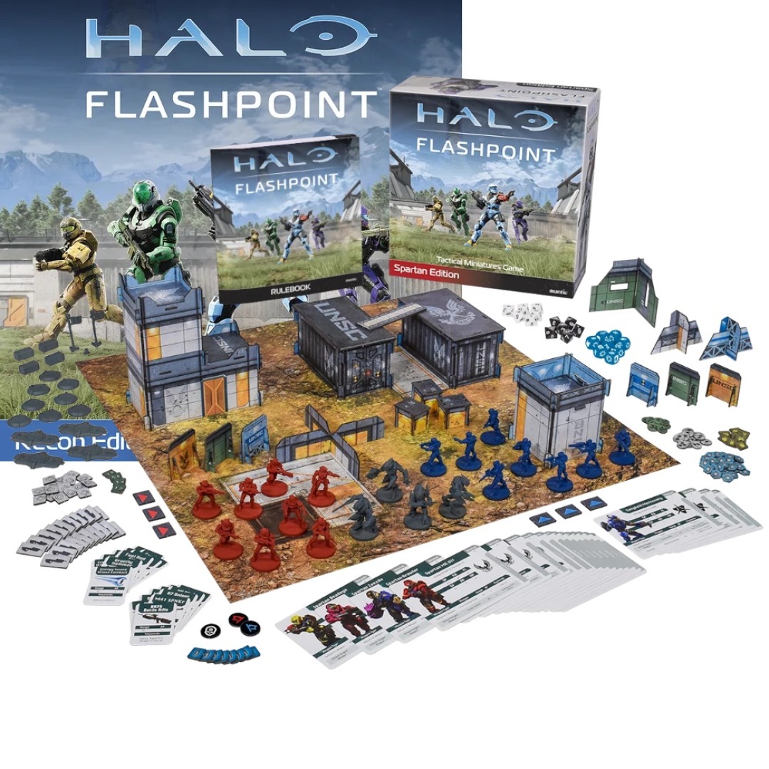 27db8957217d4d14ba30aed80cbc7896.jpg Halo: Flashpoint Spartan Edition Board Game - Image 1