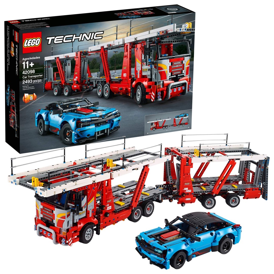 27fd8a270659fe7fa3fadc00375877e3.jpg LEGO Technic 42098 Car Transporter - Image 1