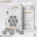 Q-Workshop Harry Potter Slytherin Modern Dice Set - White
