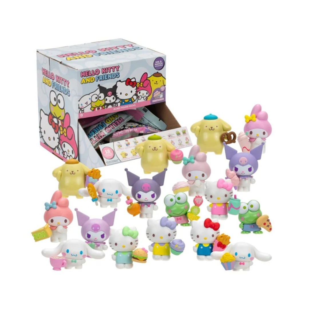 29ab2793b8ee1b8245f43aa35c4a1072.jpg Hello Kitty & Friends Blind Figure Pack - Image 1