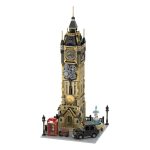 Pantasy Steampunk Clock Tower Park Building Block