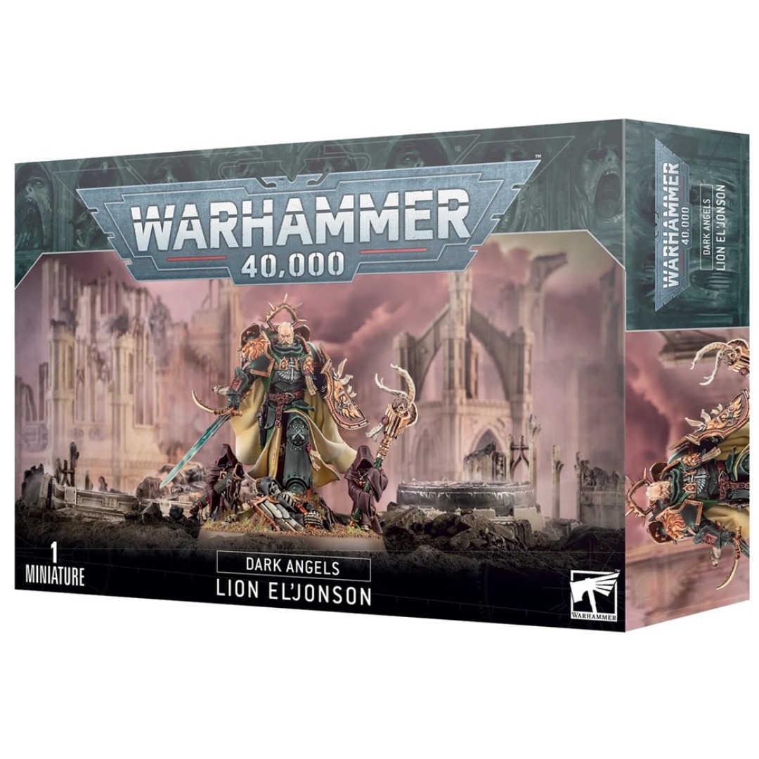 2a1cd2f0e388c4aeb3730eafcbc60789.jpg Warhammer 40,000 Dark Angels Lion El'Jonson (44-20) - Image 1