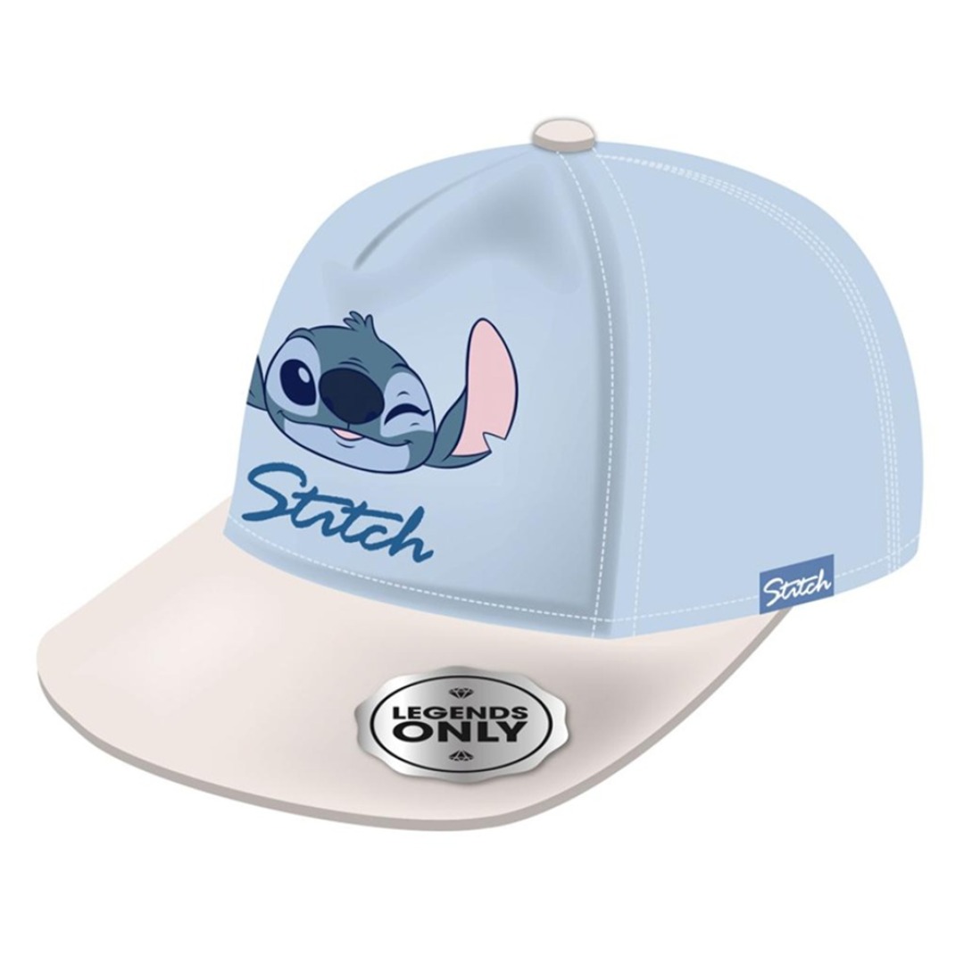 2ac37581903f4cd690c2deac6c8f62c2.jpg Disney Stitch Embossed Cap 56/58cm - Image 1