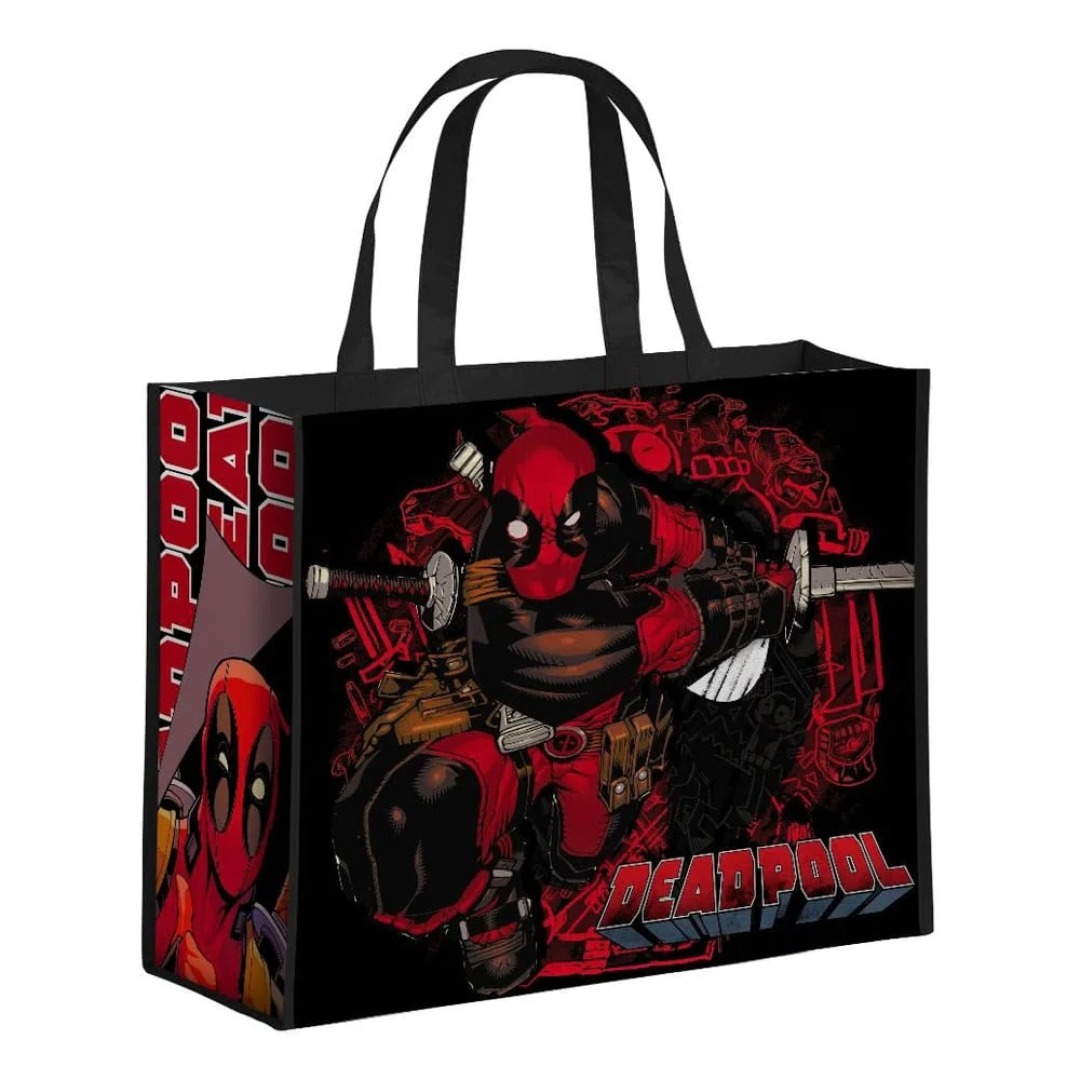 2c1e23d23aeca5e4576a22a331be2d57.jpg Marvel Deadpool Shopping Bag - Image 1