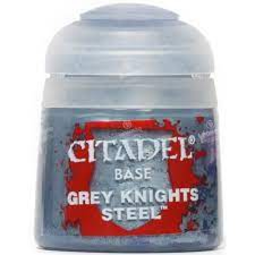 2c4815eb31fb1a47f983d1bebcab120f.jpg Citadel Base Grey Knights Steel 12ml (21-47) - Image 1
