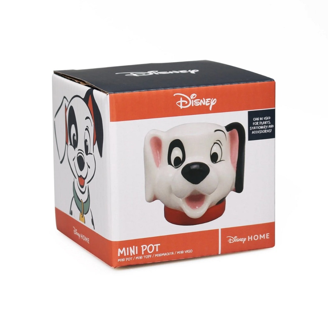 2d13d6dc740ebf32dbc5c5ccd1863187.jpg Disney 101 Dalmatians Shaped Mini Pot - Image 1